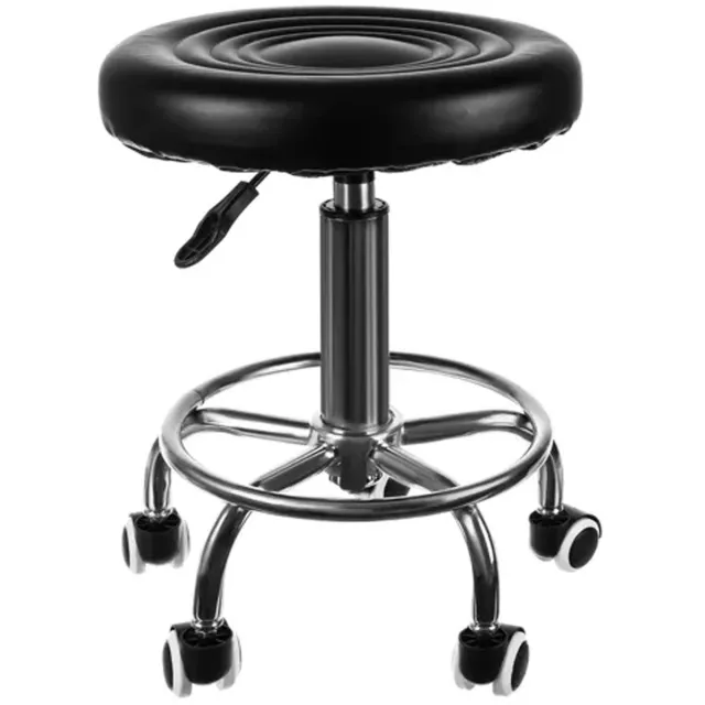 Beautylushh Professionele Kapperskruk - Comfort en Stijl voor uw Salon Zwart