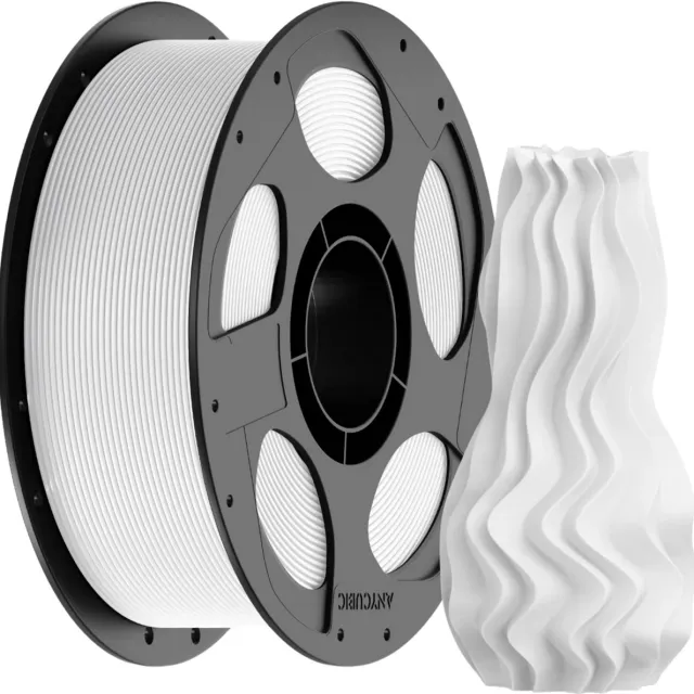 Anycubic PLA Basic Wit 3D filament 1,75mm 1kg.