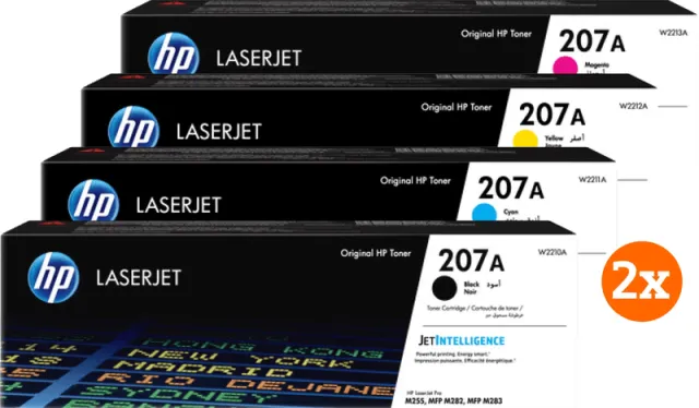 Hp 207A Toner Combo Pack (2 stuks)