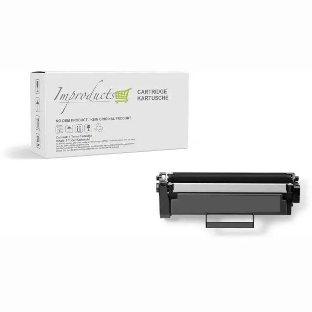 Improducts Toner - Alternatief Brother TN-1150 / TN1150 - Zwart - Hoge Inhoud - Geschikt voor Brother Laserprinters