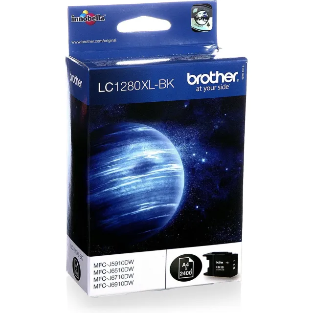 Brother LC-1280XLBK - Inktcartridge / Zwart / Hoge Capaciteit