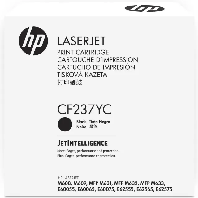 HP Toner/HP Contractual Extra HY Cart BK Zwart