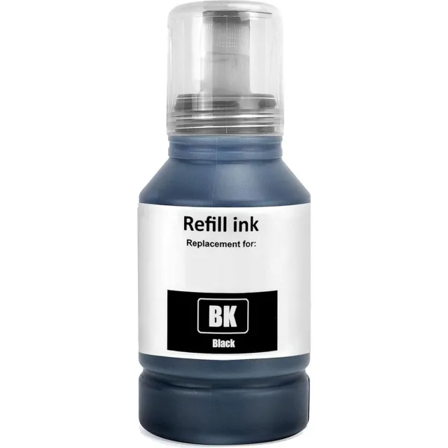 InktDL Huismerk geschikt voor Epson 102 XL Zwarte Inkt - Geschikt voor EcoTank ET-2750 - ET-2851 - ET-3700 - ET-3750 - ET-3850 - ET-4750 - ET-4850 - ET-4856