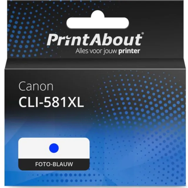 PrintAbout Huismerk Canon CLI-581XL Inktcartridge Zwart Hoge capaciteit