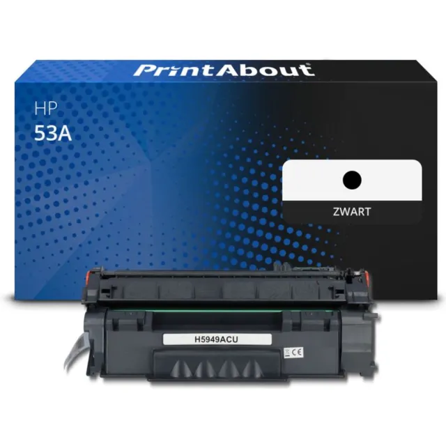PrintAbout Huismerk HP 53A (Q7553A) Toner Zwart