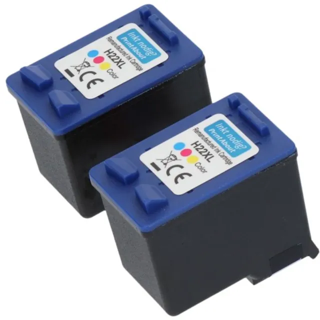 PrintAbout Inktcartridge / Alternatief voor de HP C9352AE (nr 22) / 3 Kleuren 3-kleuren