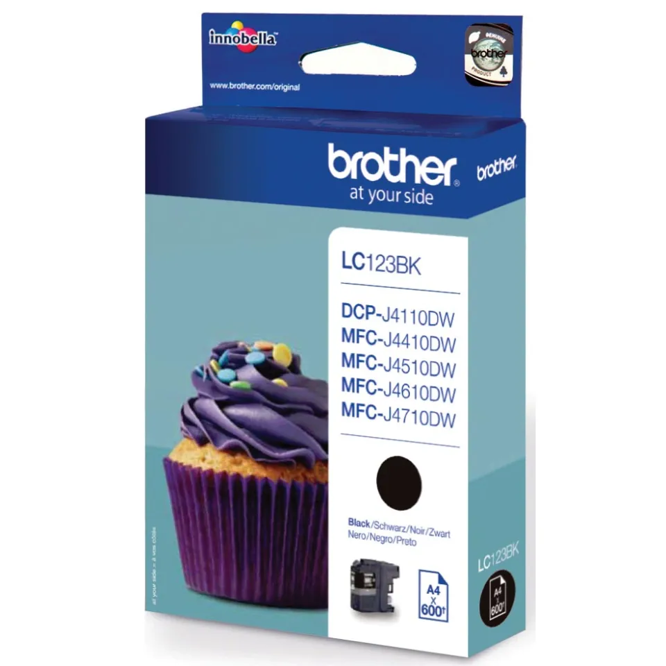 Brother LC-123BK inktcartridge zwart