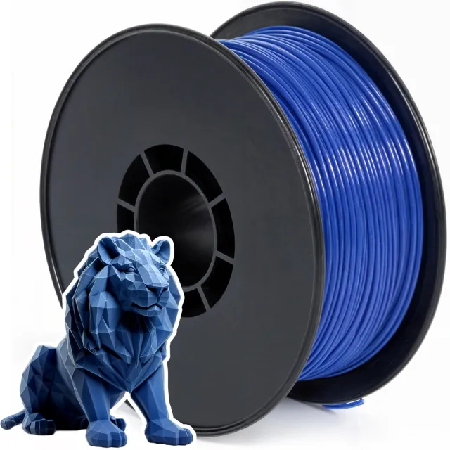 3D&print PLA Filament 1,75mm - 3d Pen Kinderen Sjablonen Filiament - Spellen - Blauw - 250 Gram Blauw PLA Filament 1,75mm