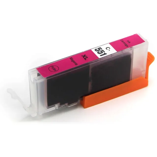 Inktkenners Cartridge Geschikt voor Canon PGI-550 / CLI-551 Magenta | Geschikt voor Canon Pixma Printers: MG5450 / MG5550 / MG5650 / MG6350 / MG6450 / MG6650 / MG7150 / MG7550 / IP7250 / MX925 / MX725 / IX6850 / IP8750