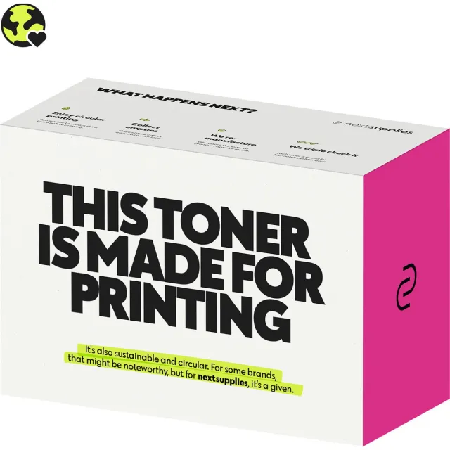 Nextsupplies Multipack HP 655A (Zwart/Cyaan/Magenta/Geel). Originele toners, circulair. Multipack CMYK