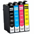 Epson Huismerk Epson 603XL Inktcartridges Multipack (zwart + 3 kleuren)