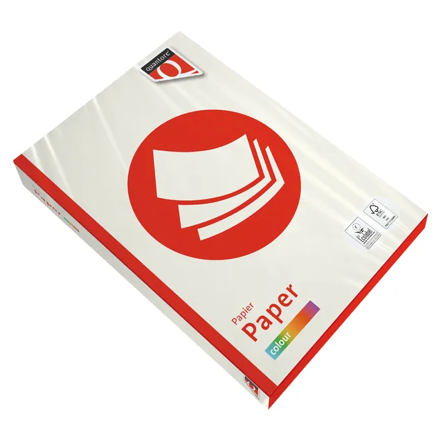 Quantore Kopieerpapier Quantore Colour A4 80gr roomwit 500 vel
