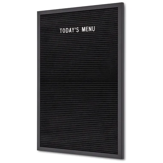 IEZZY horeca en cate Letterbord IEZZY 40x60cm zwart hout