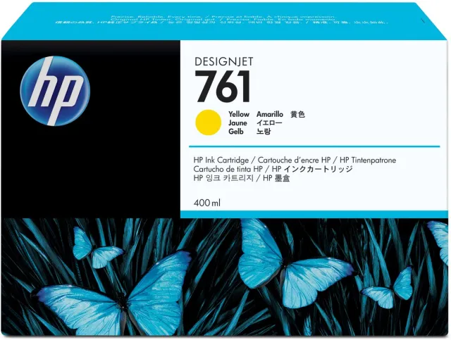 HP 761 - Inktcartridge / Geel (CM992A)