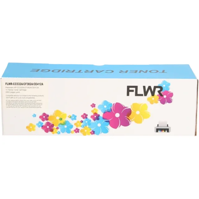 FLWR HP 312A geel (Huismerk (compatible))