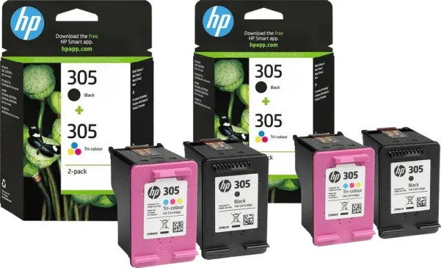 Hp 305 Cartridges Combo Pack (2 stuks)