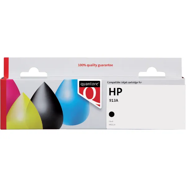 Quantore Inktcartridge Quantore alternatief tbv HP L0R95AE 913A zwart