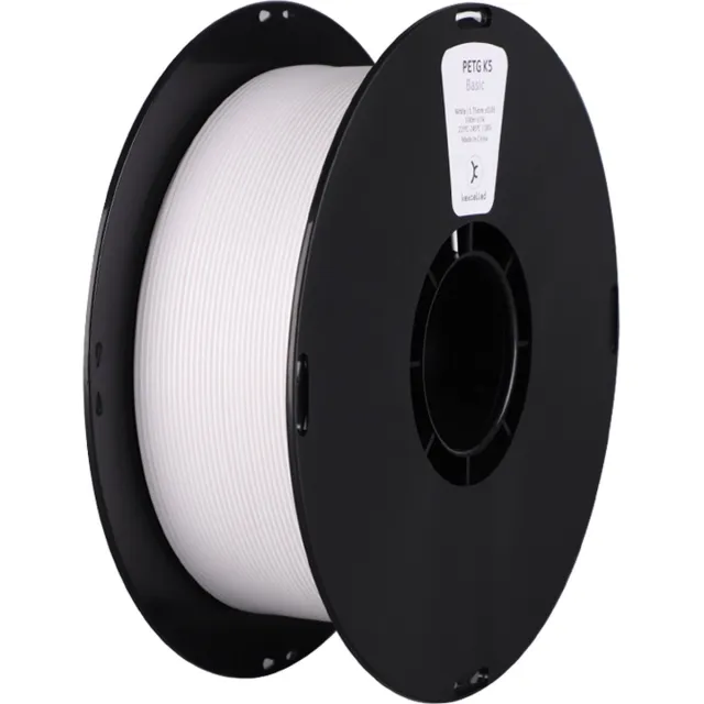 kexcelled PETG Wit/White 1.75mm 1kg 3D Printer filament Wit/White - PETG K5 1kg