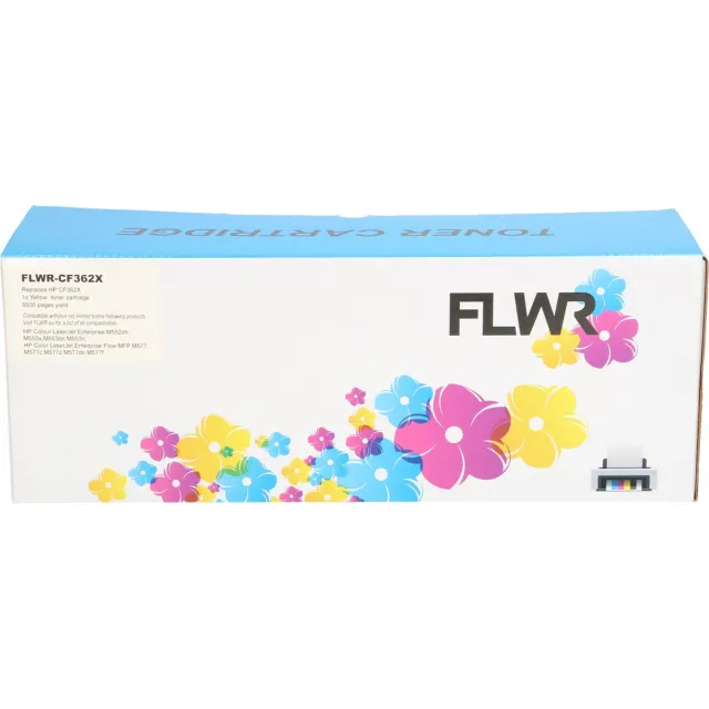 FLWR Toners / HP 508X / geel / Geschikt voor HP