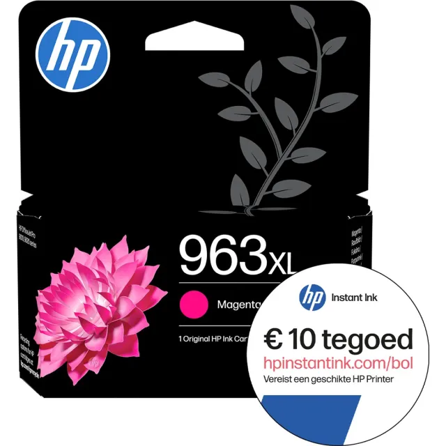 HP 963XL Inktcartridge Magenta + Instant Ink tegoed