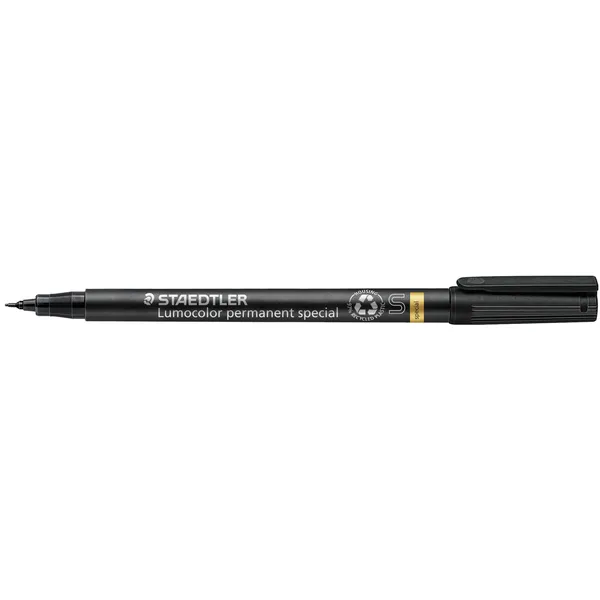 Staedtler Viltstift Staedtler Lumocolor 319 special permanent S zwart