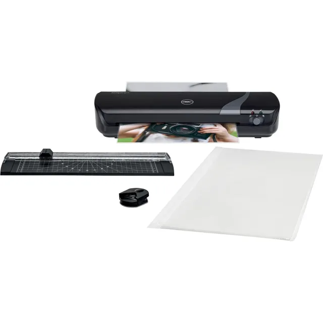 GBC lamineermachine Inspire+ hobby kit, voor ft A4, zwart