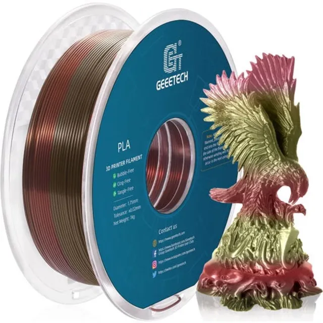 Geeetech PLA Silk Bronze Rainbow (1.75mm - 1kg)