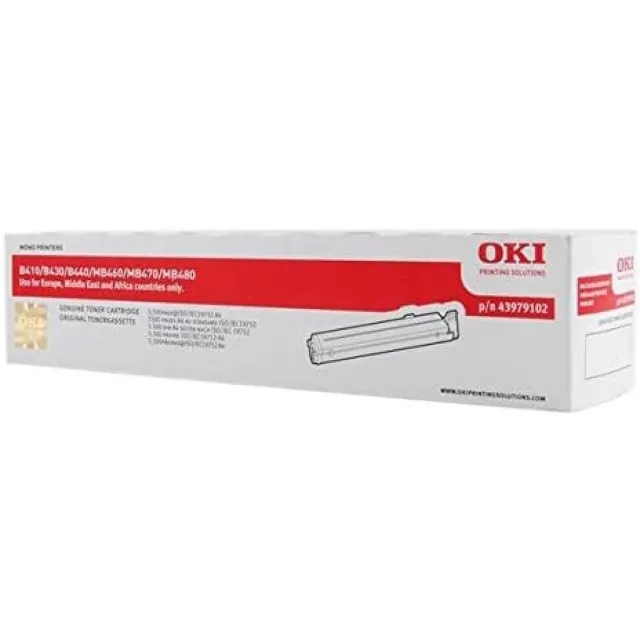 Oki Toner OKI 43979102 Black Zwart