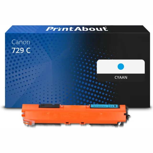 PrintAbout Alternatief voor de Canon 729 C / cyaan