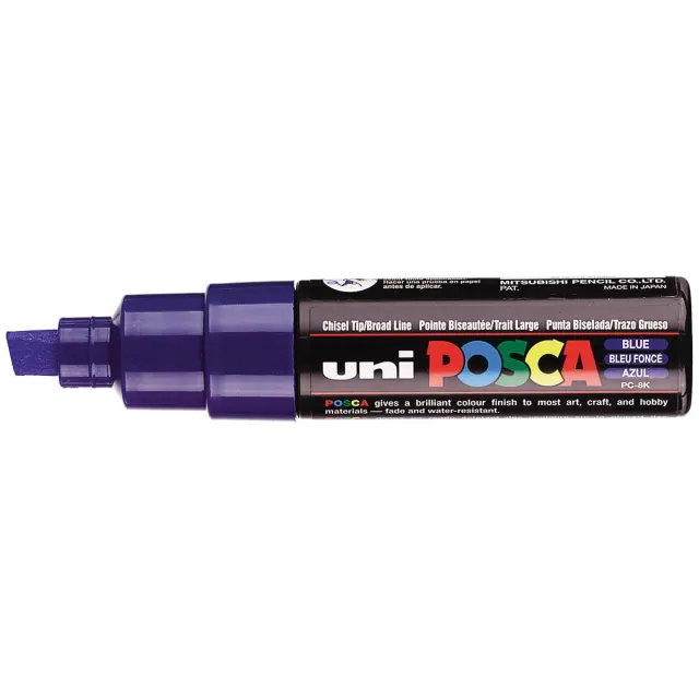 Uni POSCA paintmarker PC-8K, 8 mm, donkerblauw