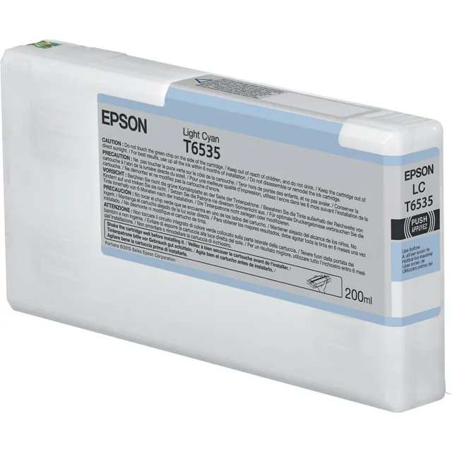 Epson T6535 - Inktcartridge / Licht Cyaan