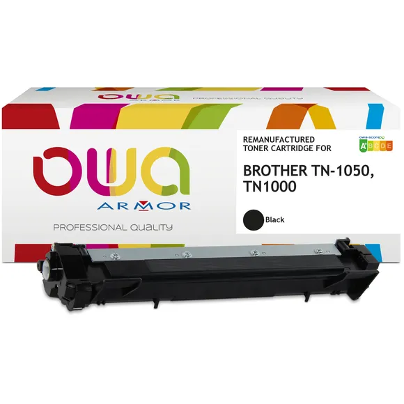 Toner OWA alternatief tbv Brother TN-1050 zwart jumbo