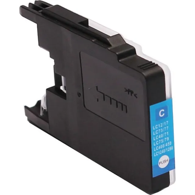 inkmaster huismerk cartridge voor Brother LC 1220 LC 1240 LC 1280 C Cyaan Blauw 18ML voor printers: Brother DCP-J525W Brother DCP-J725DW Brother DCP-J925DW Brother MFC-J430W Brother MFC-J5910DW Brother MFC-J625DW Brother MFC-J6510DW
