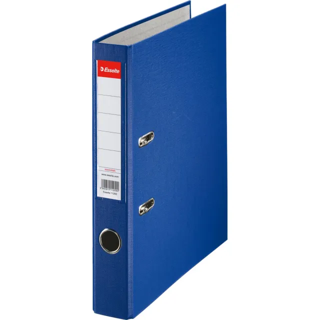Esselte Essentials ordner, rug van 5 cm, blauw grijs
