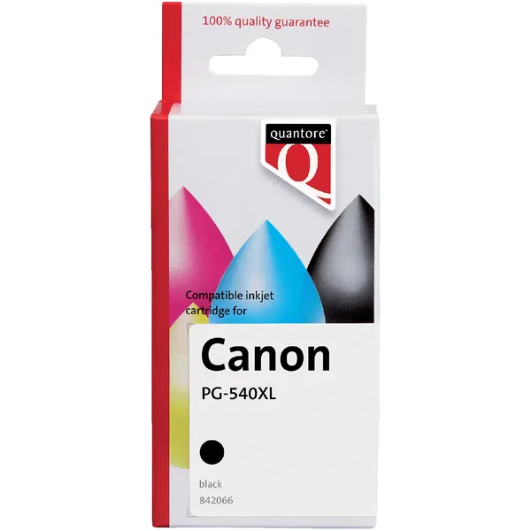 Quantore Inktcartridge Quantore alternatief tbv Canon PG-540XL zwart HC