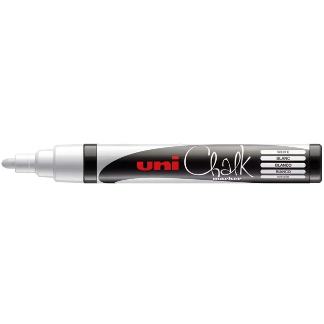 Uni-ball Krijtstift Uni-ball chalk rond 1.8-2.5mm wit