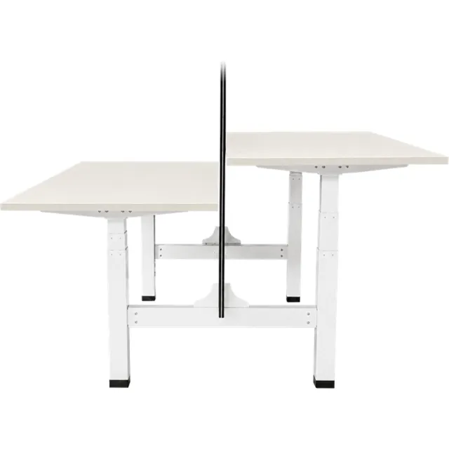 Sedero Elektrisch verstelbaar duo bureau - 180x80 cm - Two dual motor - Wit