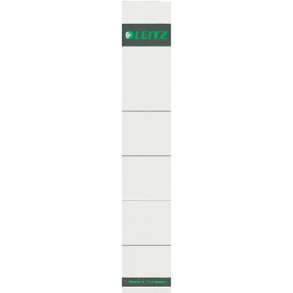 Leitz Rug-insteekkaart Leitz smal 32x191mm grijs 10 stuks