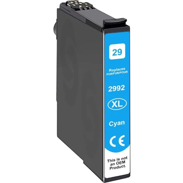Inktkeuze 26XL Cyaan - Huismerk inktcartridge compatible met Epson Expression Premium XP 510 / Epson Expression Premium XP 520 / Epson Expression Premium XP 600 / Epson Expression Premium XP 605 / Epson Expression Premium XP 610 / Expression Premium XP 615