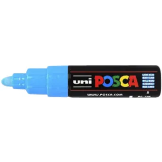 Posca Paintmarker Uni POSCA PC7M breed lichtblauw