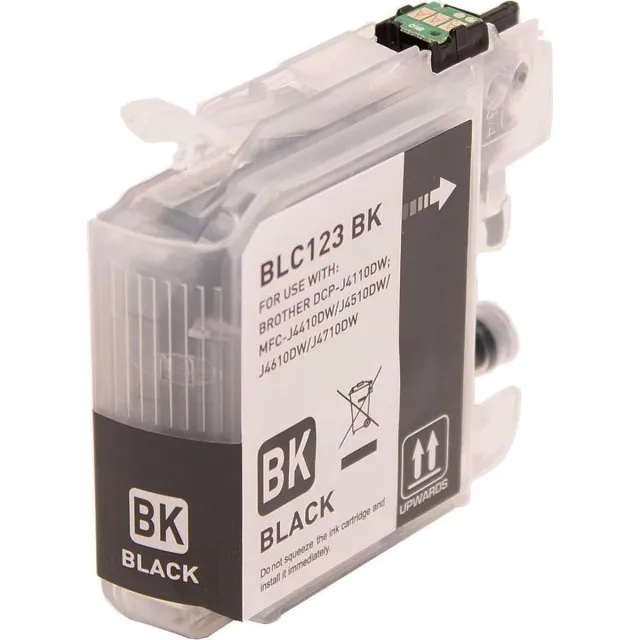ABC huismerk inkt cartridge geschikt voor Brother LC-127XL zwart voor Brother DCP-J4110DW DCP-J4110W MFC-J4310DW MFC-J4410DW MFC-J4510DW MFC-J4610DW MFC-J4710DW
