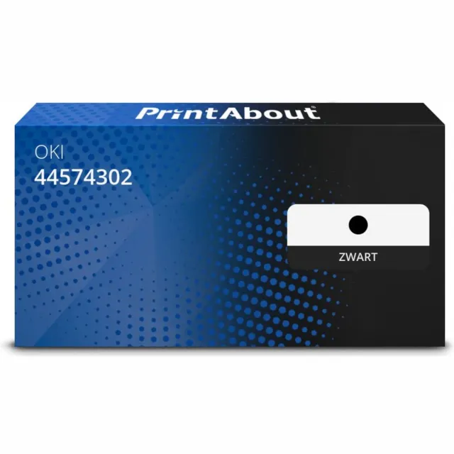 PrintAbout OKI 44574302 drum Huismerk Zwart