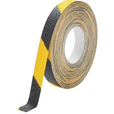 Durable Antisliptape DURALINE GRIP+ 25mmx15m geel-zwart