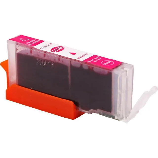 inkmaster huismerk Compatible Canon CLI - 551 M Magenta Rood Voor Canon Pixma Printers: MG5450 / MG5550 / MG5650 / MG6350 / MG6450 / MG6650 / MG7150 / MG7550 / IP7250 / MX925 / MX725 / IX6850 / IP8750