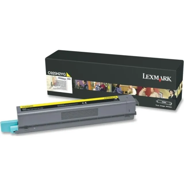Lexmark C925H2YG Toner Geel Hoge capaciteit