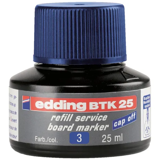 Edding Viltstiftinkt edding BTK25 voor whiteboard blauw