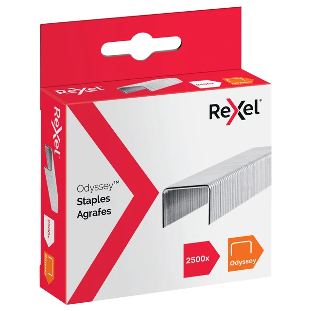 Rexel Nieten Rexel Odyssey verzinkt 2500 stuks