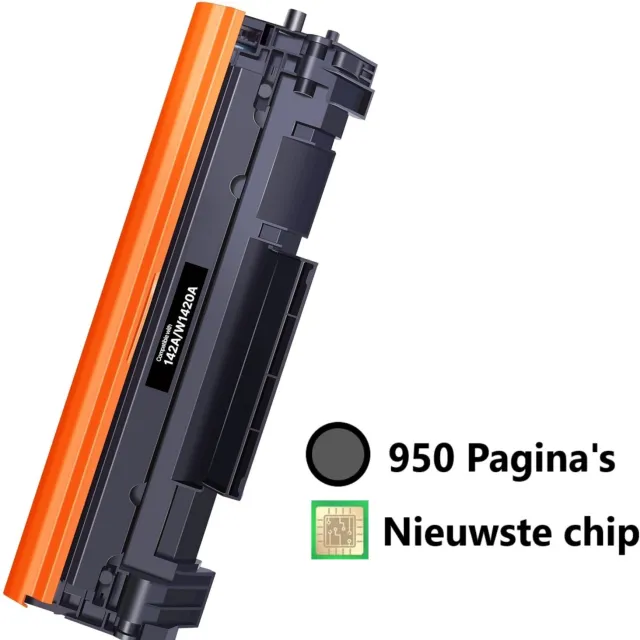 InktDL Huismerk geschikt voor HP 142A / W1420A XL Toner cartridge - M110W -M139W - M140W - M141A - M141W Zwart
