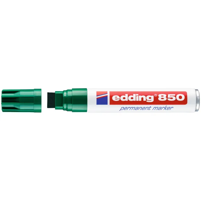 Viltstift edding 850 blok 5-16mm groen