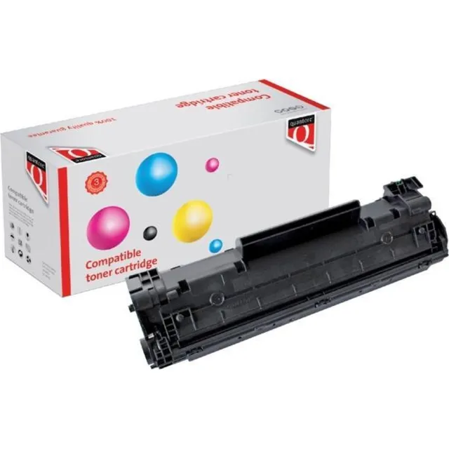 Quantore Tonercartridge quantore hp cb436a 36a zwart hc | 1 stuk